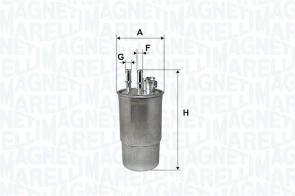 Degvielas filtrs MAGNETI MARELLI 153071760220 1