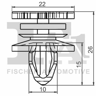 Moldings/aizsarguzlika FA1 11-40025.10 2