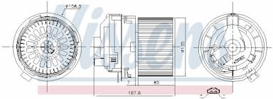 Salona ventilators NISSENS 87508 6