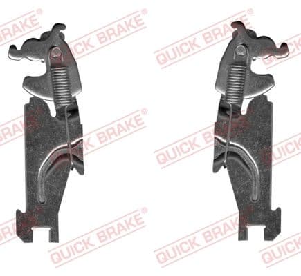 Regulatora komplekts, Trumuļu bremzes QUICK BRAKE 108 53 016 1