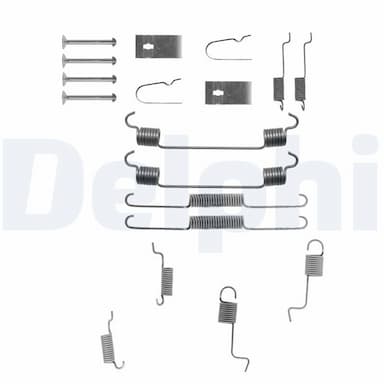 Piederumu komplekts, Bremžu loki DELPHI LY1217 1