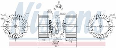 Salona ventilators NISSENS 87114 6