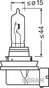 Kvēlspuldze ams-OSRAM 64213 3