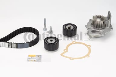 Ūdenssūknis + Zobsiksnas komplekts CONTINENTAL CTAM CT1037WP1 1