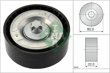 Parazīt-/Vadrullītis, Ķīļrievu siksna Schaeffler INA 532 0798 10 1