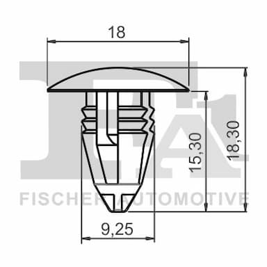 Moldings/aizsarguzlika FA1 13-10010.25 2