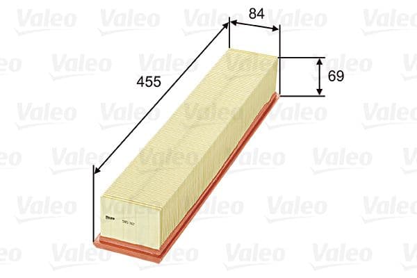 Gaisa filtrs VALEO 585312 1