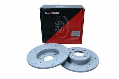 Bremžu diski MAXGEAR 19-0680SPORT 2