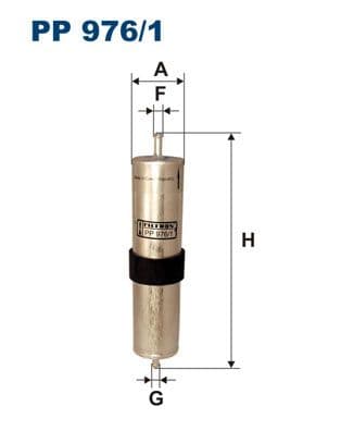 Degvielas filtrs FILTRON PP 976/1 1