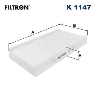 Filtrs, Salona telpas gaiss FILTRON K 1147 1