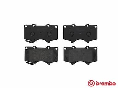 Bremžu uzliku kompl., Disku bremzes BREMBO P 83 102 2