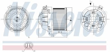 Salona ventilators NISSENS 87257 5