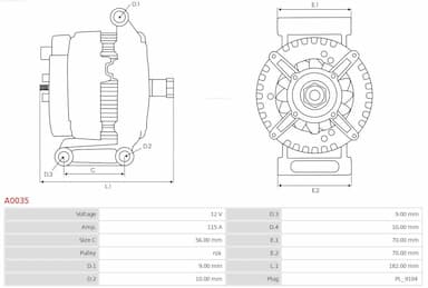 Ģenerators AS-PL A0035 5