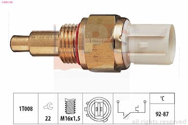 Termoslēdzis, Radiatora ventilators EPS 1.850.138 1