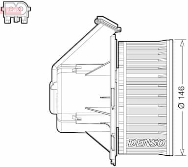 Salona ventilators DENSO DEA17032 1