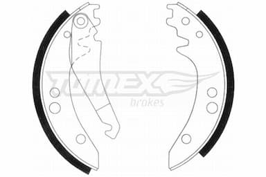 Bremžu loku komplekts TOMEX Brakes TX 20-97 1