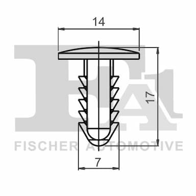 Moldings/aizsarguzlika FA1 11-10009.25 2