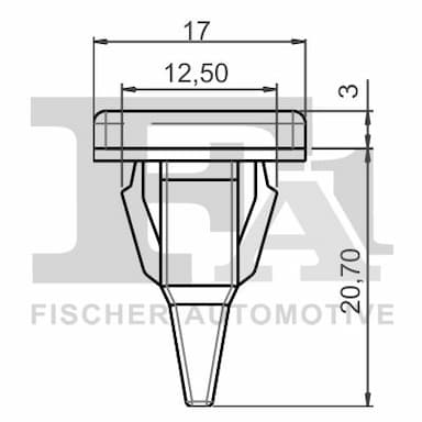 Moldings/aizsarguzlika FA1 74-40029.5 2