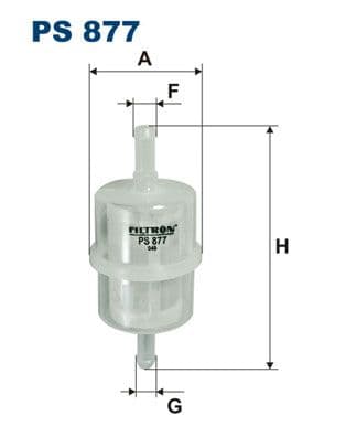 Degvielas filtrs FILTRON PS 877 1