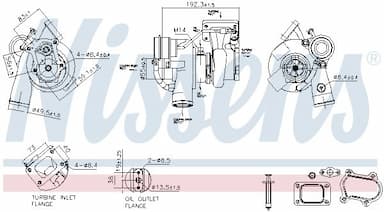 Kompresors, Turbopūte NISSENS 93528 5