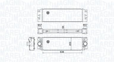 Starpdzesētājs MAGNETI MARELLI 351319204760 1