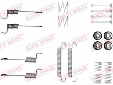 Piederumu komplekts, Stāvbremzes mehānisma bremžu loks QUICK BRAKE 105-0046 1