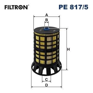 Degvielas filtrs FILTRON PE 817/5 1