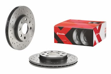 Bremžu diski BREMBO 09.8635.1X 2