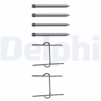 Piederumu komplekts, Disku bremžu uzlikas DELPHI LX0081 1