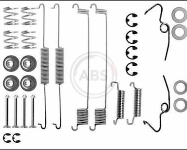 Piederumu komplekts, Bremžu loki A.B.S. 0641Q 1