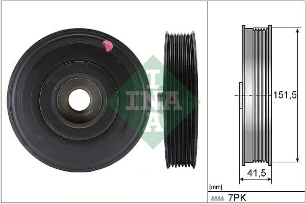 Piedziņas skriemelis, Kloķvārpsta Schaeffler INA 544 0088 10 1