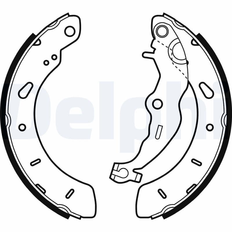 Bremžu loku komplekts DELPHI LS2062 1