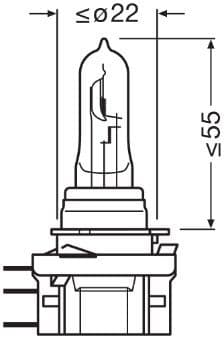 Kvēlspuldze ams-OSRAM 64176CBN-2HB 3