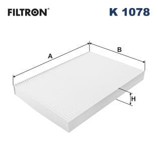 Filtrs, Salona telpas gaiss FILTRON K 1078 1