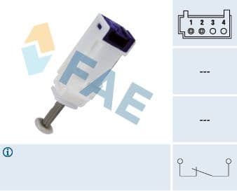 Slēdzis, Sajūga vadība (Tempomat) FAE 24792 1