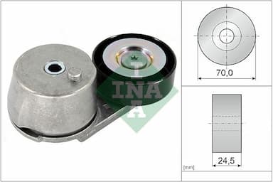 Siksnas spriegotājs, Ķīļsiksna Schaeffler INA 534 0704 10 1