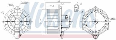 Salona ventilators NISSENS 87161 6