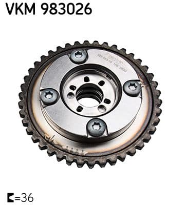 Sadales vārpstas regulēšanas mehānisms SKF VKM 983026 1