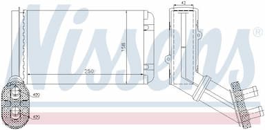 Siltummainis, Salona apsilde NISSENS 73972 1