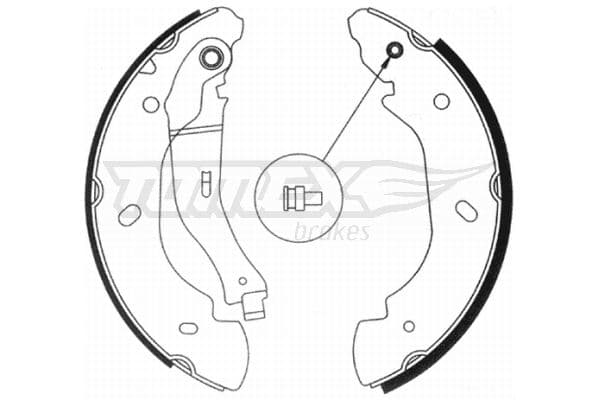 Bremžu loku komplekts TOMEX Brakes TX 20-94 1