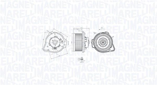 Salona ventilators MAGNETI MARELLI 069412772010 1