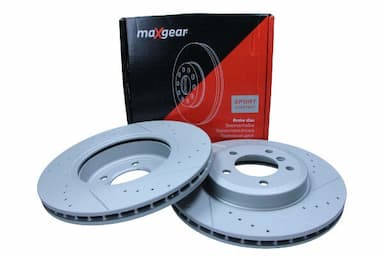 Bremžu diski MAXGEAR 19-1033SPORT 2