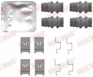 Piederumu komplekts, Disku bremžu uzlikas QUICK BRAKE 109-0135 1