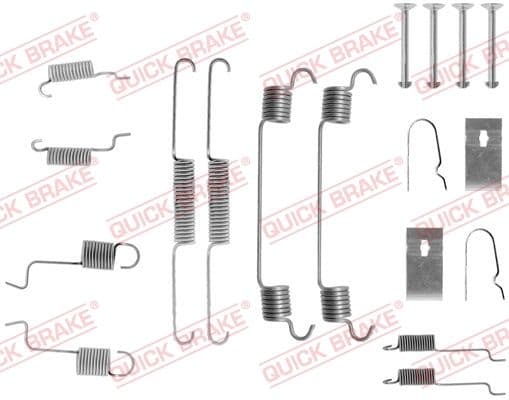 Piederumu komplekts, Bremžu loki QUICK BRAKE 105-0742 1