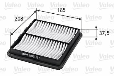 Gaisa filtrs VALEO 585197 1