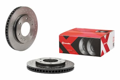 Bremžu diski BREMBO 09.A868.1X 2