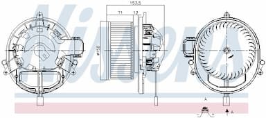 Salona ventilators NISSENS 87431 6