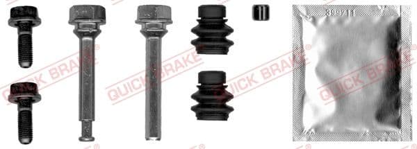 Virzītājčaulu komplekts, Bremžu suports QUICK BRAKE 113-0025X 1