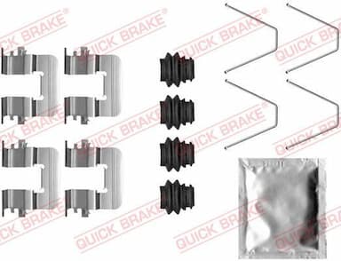 Piederumu komplekts, Disku bremžu uzlikas QUICK BRAKE 109-0046 1