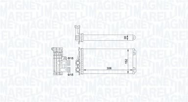 Siltummainis, Salona apsilde MAGNETI MARELLI 350218435000 1